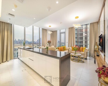 Apartment for Rent in Residence 12 - District One, Dubai - Luxurious Living |Full Lagoon View|Fully Furnished at 200000 AED